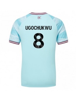 Burnley Lesley Ugochukwu #8 Gostujuci Dres 2025-26 Kratak Rukavima
